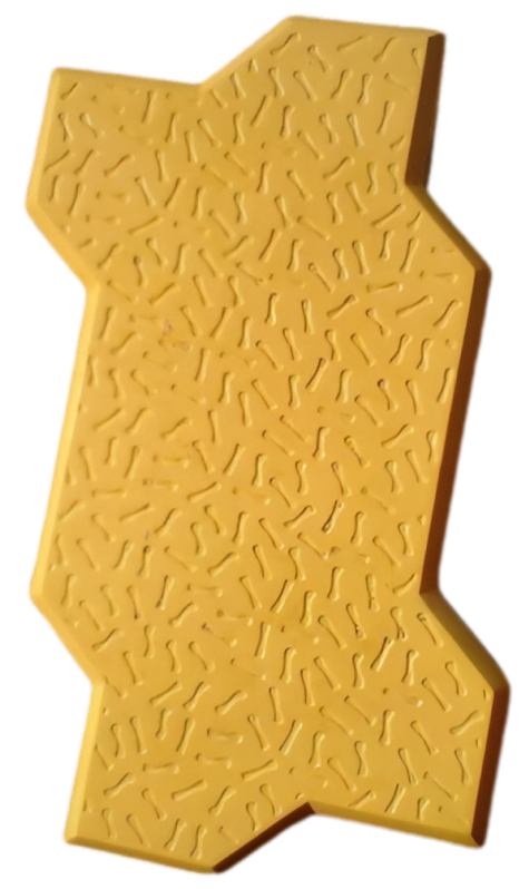 Vbrmc paver block Unipaver yellow